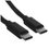 Кабель Aceline USB Type-C - USB Type-C черный