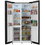 Холодильник Side by Side   Midea MDRS710FGE30 черный