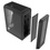 Korpus ADATA XPG VALOR AIR PLUS [VALORAIRPLUSMTA-BKCWW] qora