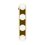 Портативный светильник Rombica LED Beaty Gold золотистый