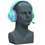 Беспроводные наушники JBL Quantum 360  бирюзовый 2024