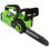 Аккумуляторная цепная пила GreenWorks G40CS30IIK2  шина - 30 см (12")