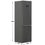 Холодильник с морозильником   Beko B3R0CNK312HG серый