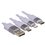 Кабель Baseus Lightning 8-pin, micro USB-B, USB Type-C - USB Type-A фиолетовый 1.2 м