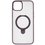 Накладка  MOCOLL Ferris Wheel Series для Apple iPhone 15 Plus фиолетовый/прозрачный