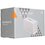 Корпус PCCooler K101 MESH [K101 MESH WH 3F] белый