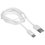 Кабель Aceline USB Type-C - USB Type-A белый