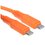 Кабель KEYRON USB Type-C - USB Type-C оранжевый 1.5 м