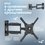 Кронштейн для ТВ ONKRON NP40 черный