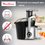 Соковыжималка электрическая Moulinex JU660D30 серебристый