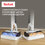 Вертикальный пылесос моющий Tefal X-Clean 10 GF7540FO  белый