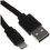 Кабель FinePower Lightning 8-pin - USB Type-A черный 1 м