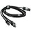 Кабель Baseus Lightning 8-pin, micro USB-B, USB Type-C - USB Type-A черный 1.2 м