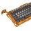 Клавиатура  проводная + беспроводная GravaStar Mercury K1 Pro Yellow цвет желтый