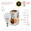 Лампа светодиодная ЭРА LED smd P45-9w-827-E14