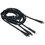 Кабель Baseus Lightning 8-pin, micro USB-B, USB Type-C - USB Type-C синий 1.5 м