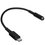 Кабель   ACEFAST USB Type-C - jack 3.5 мм черный