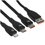 Кабель Baseus Lightning 8-pin, micro USB-B, USB Type-C - USB Type-A, USB Type-C черный 1.2 м