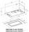 Вытяжка полновстраиваемая Meferi INBOX52BK GLASS COMFORT черный/черный