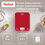 Кухонные весы Tefal Optiss Raspberry BC50U3V0 красный