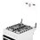 Газ плитасы Midea MFO-M4G20T0E(WH)