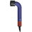 Фен Dyson Supersonic r Professional HD18 синий/оранжевый
