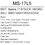17.3" Laptop MSI Katana 17 B13UCR-1491XRU black