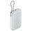Портативный аккумулятор Xiaomi Power Bank 20000 (Integrated Cable) белый