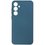 Накладка  BoraSCO Microfiber Case для Samsung Galaxy A35 синий