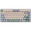 Клавиатура  проводная + беспроводная AULA F75 Cedar Green