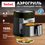 Аэрогриль Tefal EY505D15 серебристый