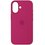 Накладка  Apple Silicone Case для Apple iPhone 16 розовый