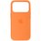 Накладка  Apple Silicone Case для Apple iPhone 17 Pro оранжевый