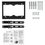 TV uchun kronshteyn DEXP DTB-200LT qora