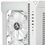 Корпус Thermaltake View 51 Tempered Glass Snow ARGB Edition [CA-1Q6-00M6WN-00] белый