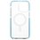 Накладка  MOCOLL Jelly Series для Apple iPhone 15 Pro Max голубой/прозрачный