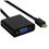 Aceline mini DisplayPort - VGA, 0.2 м