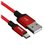 Кабель Hoco micro USB-B - USB Type-A красный