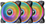 Комплект вентиляторов Thermaltake Riing Quad 14 RGB Radiator Fan TT Premium Edition [CL-F089-PL14SW-A] черный
