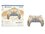 Controller wireless/wired Sony PlayStation DualSense Limited Edition white