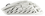 Мышь беспроводная/проводная PWNAGE Trinity Gaming Mouse CF [Trinity Gaming Mouse CF white（Cutout/Sides)] белый