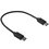 Кабель FinePower USB Type-C - USB Type-C черный 0.2 м