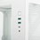 Корпус DEEPCOOL CH270 DIGITAL [CH270 DIGITAL WH] белый