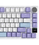 Клавиатура  проводная + беспроводная AJAZZ AK820 Pro цвет фиолетовый