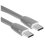 Кабель GAL USB Type-C - USB Type-C серый 1.2 м