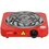 Compact electric stove Aceline CS-010r red