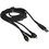 Кабель Baseus Lightning 8-pin, micro USB-B, USB Type-C - USB Type-A, USB Type-C черный 1.2 м