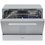 Idish yuvish mashinasi DEXP M6D7PF kulrang