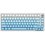 Клавиатура  проводная VGN A75 Gradient Blue