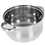 Кастрюля TM Appetite Elisa JL03343 3.4 л 20 см серебристый